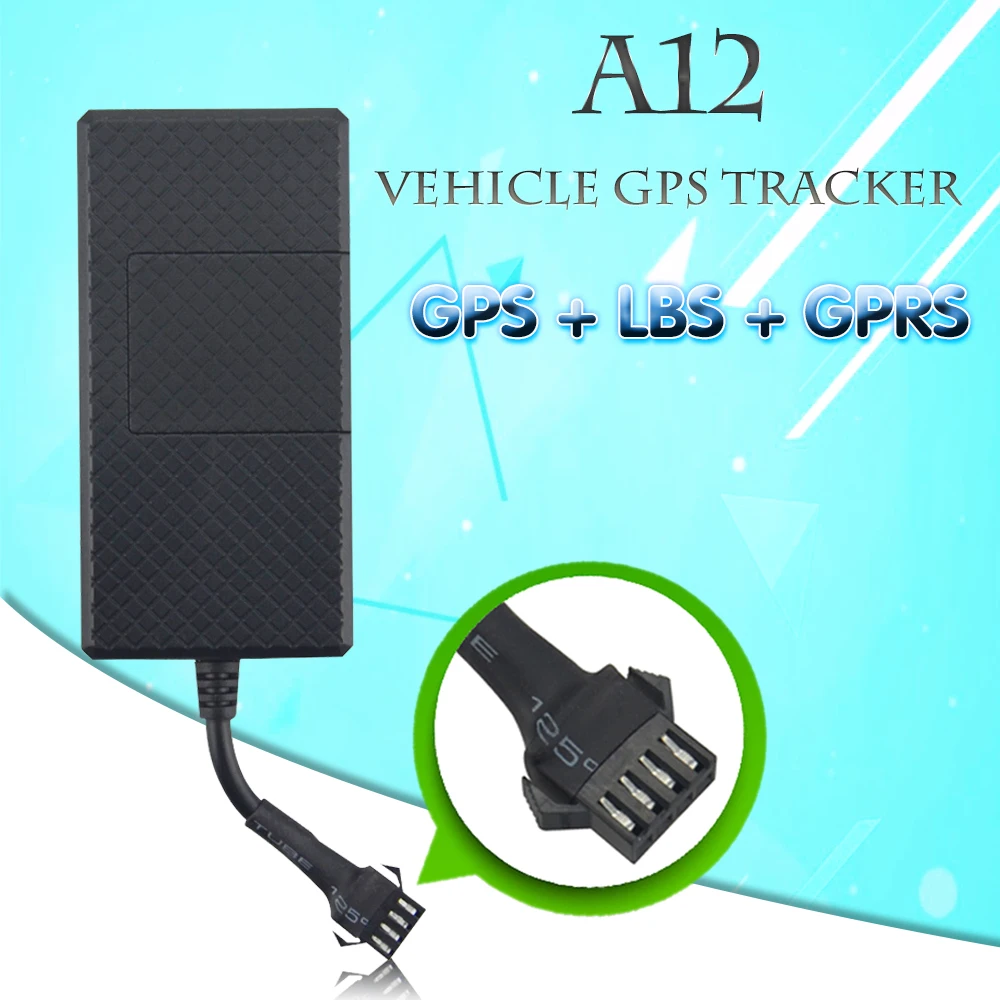 A12 gps трекер для транспортного средства 850/900/1800/1900 МГц отслеживающее устройство с