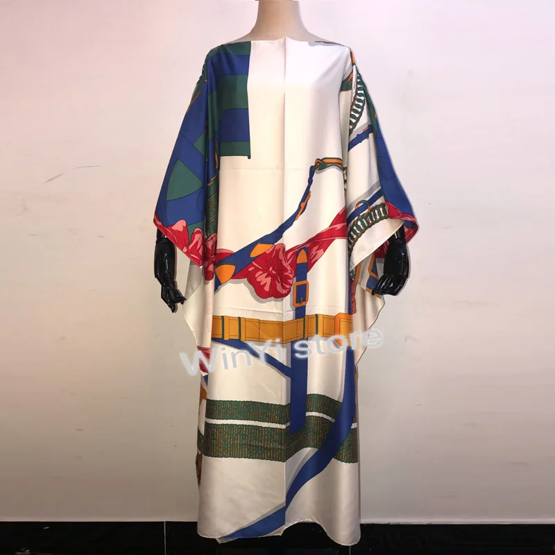 Платье Dashiki с принтом богемный хиджаб элегантные мусульманские Abaya женское платье роскошное сексуальное