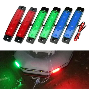

Blue Stern Lights Navigation LED Green For Small Boat/Sailboat/Pontoon
