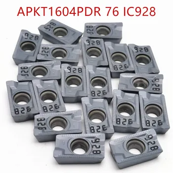 

Tungsten Carbide APKT1604 PDER 76 IC928 Turning Tools Carbide insert Lathe cutter Tool high quality APKT 1604 turning insert