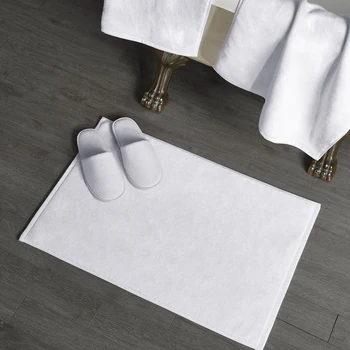

Hotel Cotton Foot Shape Floor Bath Mat