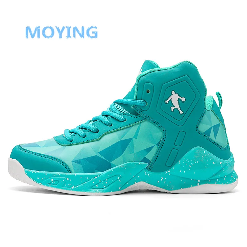 

High-top Big Size Basketball Shoes Men Outdoor Sneakers Men Wear Resistant Cushioning Shoes Breathable Sport Shoes Unisex