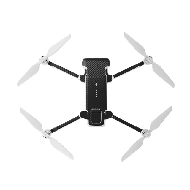 ПВХ водоотталкивающая наклейка для Fimi X8 SE Дрон корпус оболочка защитная кожа Квадрокоптер камера Дрон аксессуары - Цвет: Black Grain