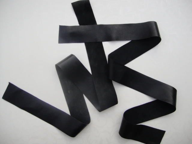 quality A grade genuine Leather goat sheepskin fabric leather clothing repair special black edging material | Дом и сад