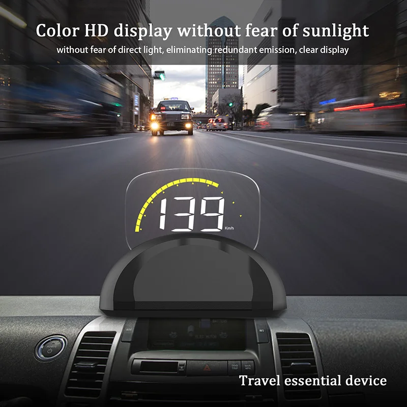KAJARN HUD C700S дисплей проектор навигационный Спидометр OBD2 gps двойная система цифровой диагностический инструмент дисплей