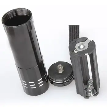 

Mini 9 LED Flashlight 3 AAA Battery Operated Pen Light Torch with Lanyard