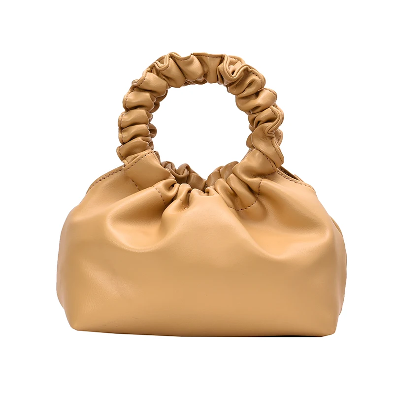 

Women Handbags Imitation Leather Fashion Youth Messenger Bag Waterproof Female Solid Color Daily Small Bags Yellow Easy To Clean