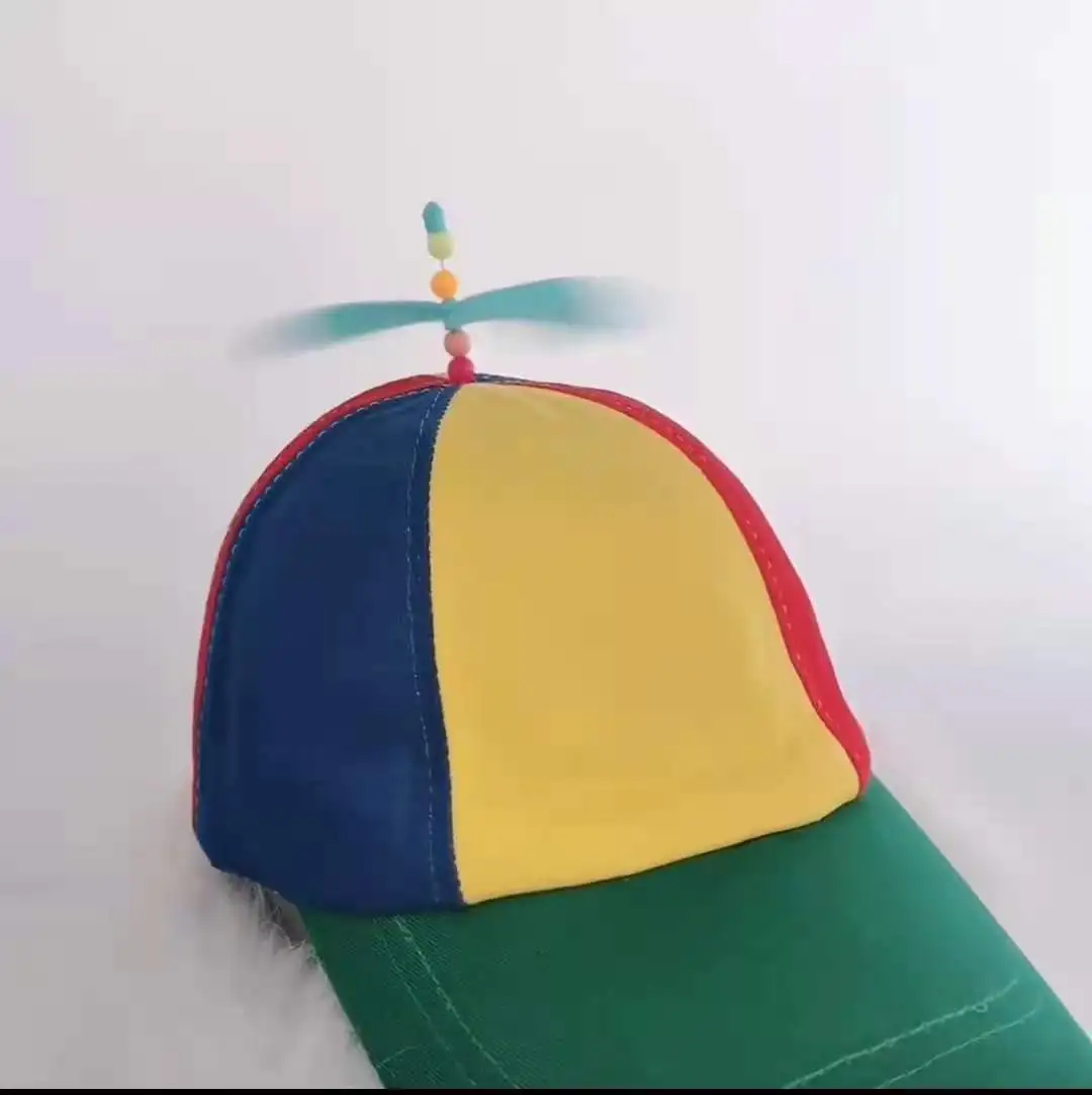 funny Adventure dad hat fashion colorful Dragonfly Patchwork mesh baseball cap casquette Helicopter Propeller Snapback hat