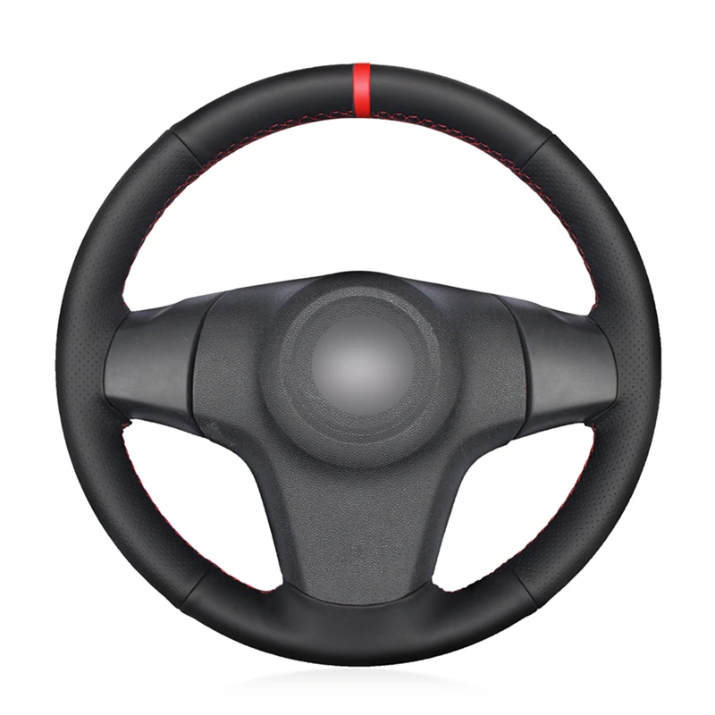 

Искусственная кожа для Chevrolet Niva 2009-2017 (3-спицы) Vauxhall Corsa (D) Opel Corsa (D), цвет черный
