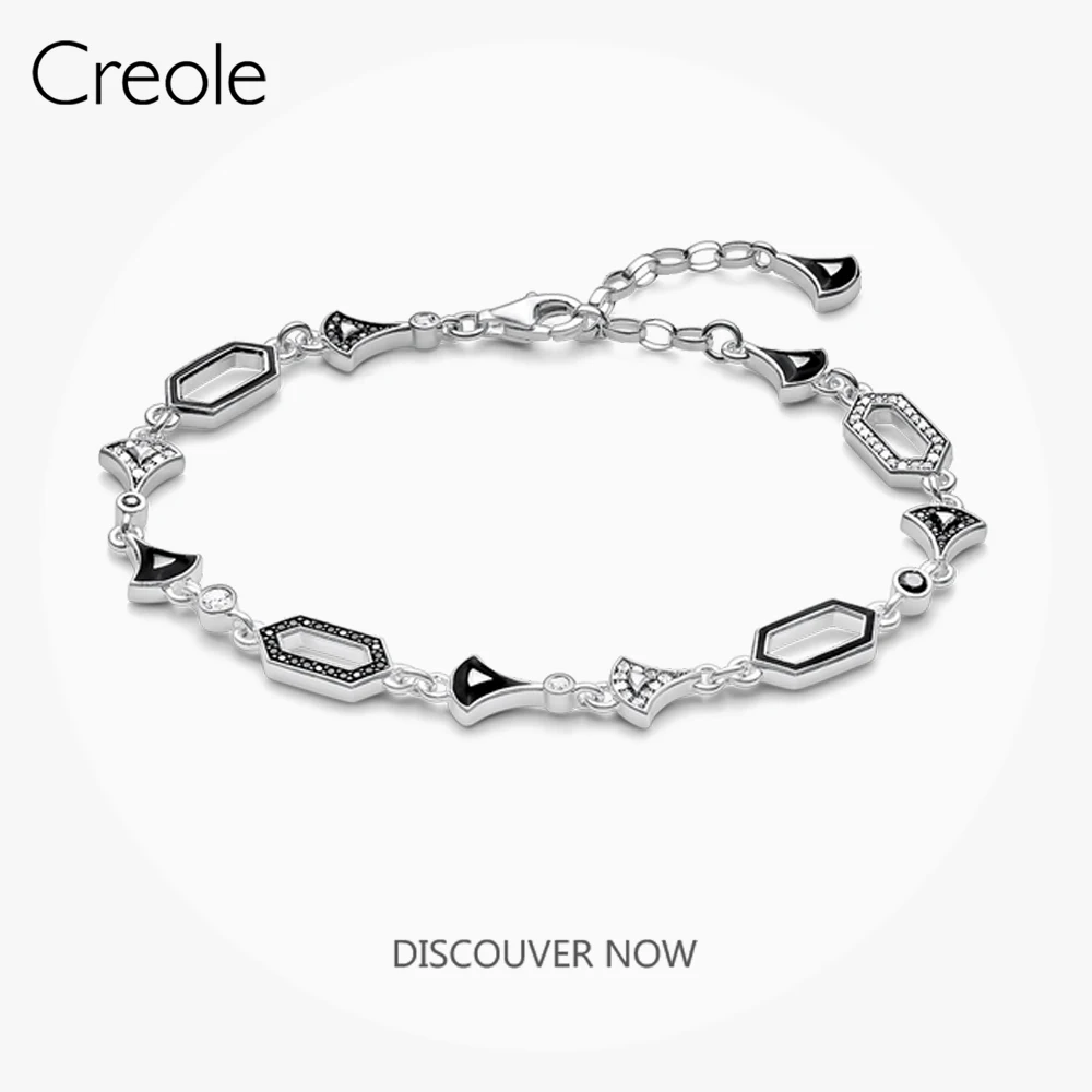 Звено Браслет Дракон ночь, модные ювелирные изделия стерлингового серебра 925 Винтаж изящно Разработанный модные ювелирные изделия подарок для женщин