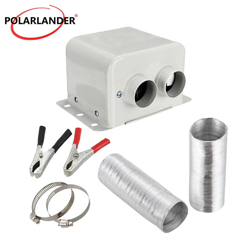 12 V/24 V Автомобильное электрическое отопление размораживания запотевания нагреватель PTC двойное отверстие обогревателем вентилятор влагоулавливатель Портативный 400W теплых Гетр