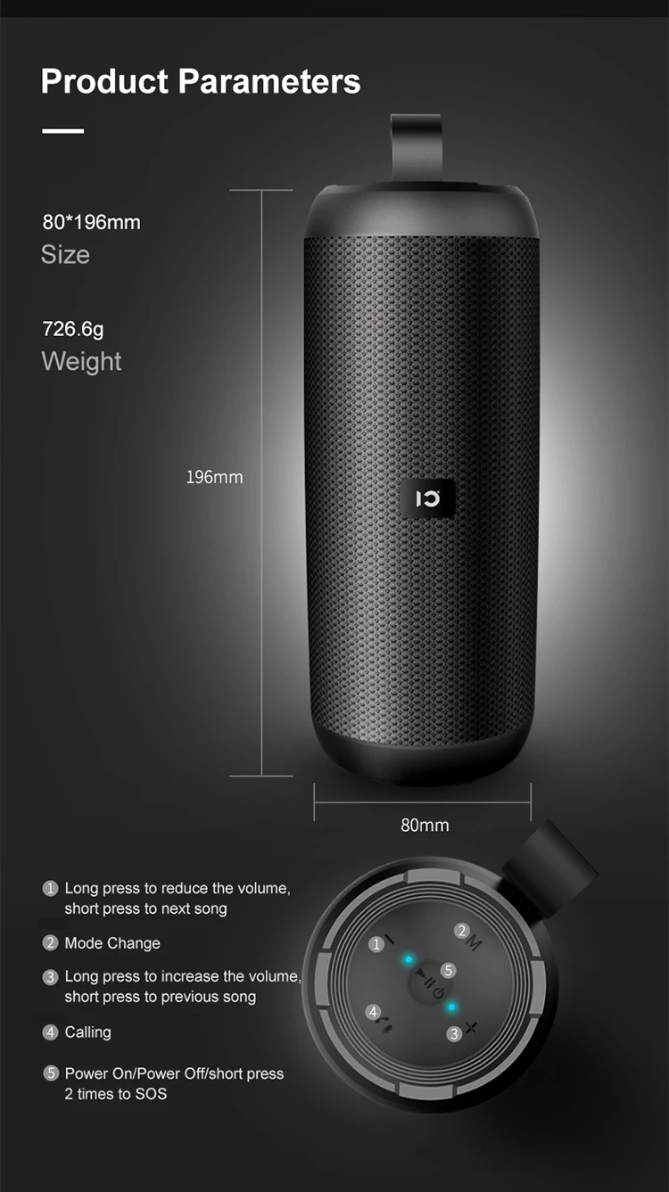 bocinas bluetooth retro Bocinas bluetooth ретро SHIDU-P8 30 Вт стерео водонепроницаемый IPX5 baffe bluetooth jbl звук Саундбар Bluetooth динамик