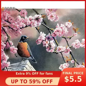 

OPDBN Tainted Frame DIY Painting By Numbers Landscape Picture By Numbers For Adults Modern Wall Art Decors Handpainted Diy Gift