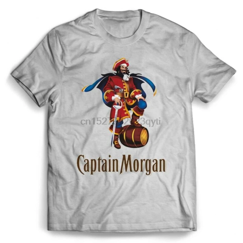 Оригинальная футболка Капитан Морган с спиртовым ромом | Мужская одежда