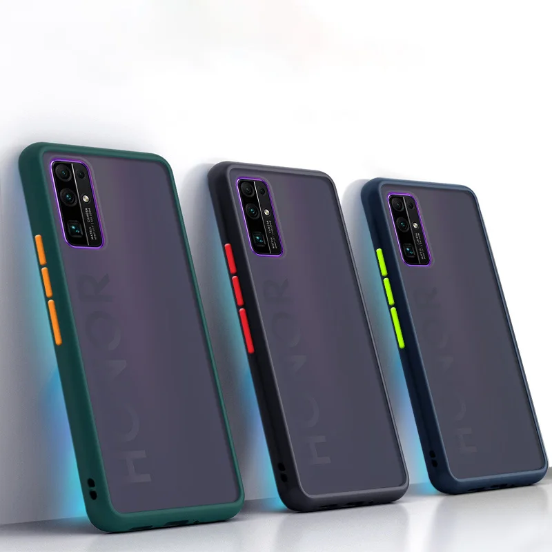 Матовый чехол для Huawei Honor 30 Pro V30 30s глобальная Россия V30Pro бампер бронированный