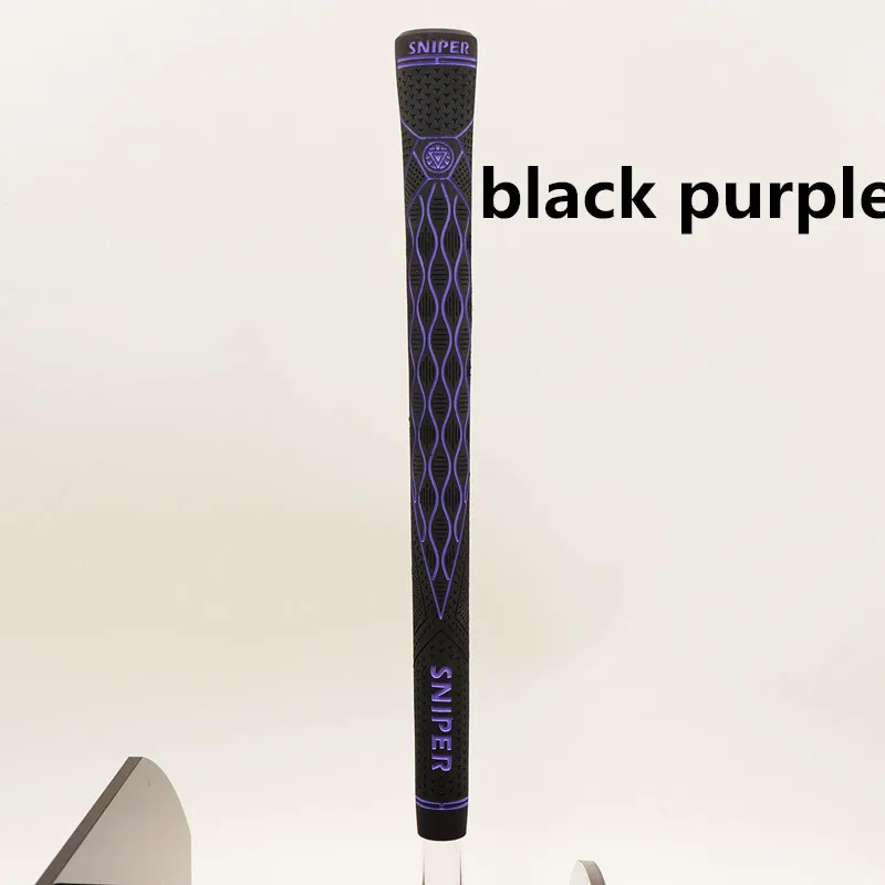 SNIPER UNDERSIZE 56R golf grip эксклюзивные продажи превосходное качество противоскользящие износостойкие Захваты смешанные цвета 10 шт./лот - Color: black purple