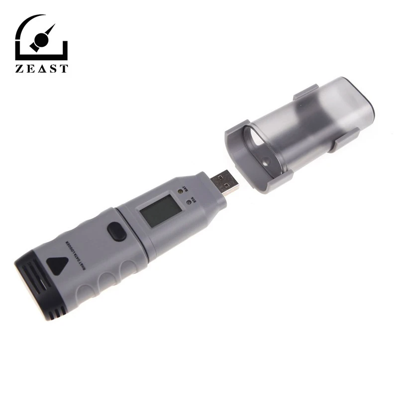 

ZEAST SSN-22 LED Alarm USB Humidometer Thermometer Humidity Temperature Tester LCD Data Logger Recorder Thermometer