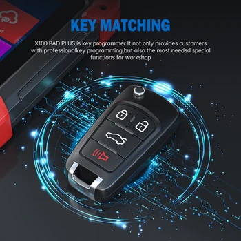 XTOOL Newest X100 PAD PLUS OBDII Car Diagnostic Tool  X100 Key Programmer With 12 Kinds Special  Functions Update Online 2