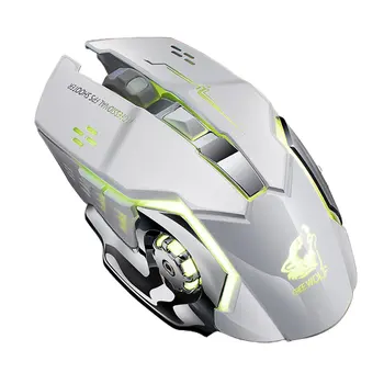 

Wireless Mouse 2.4GHz Charging Gaming Silent Luminous Electroplating Ergonomic Super Slim USB Mice Macbook Mac Notebook Laptop