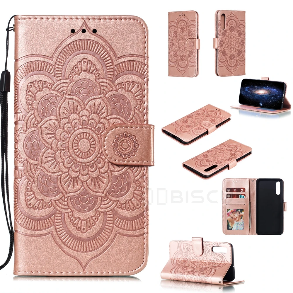 Phone Case Flip Case For Samsung Galaxy A50 A10 A30 A40 A70 A20e A7 A6 J4 S20 S9 S10 Plus Note 10 Lite 9 20 Wallet Leather Phone Cover leather phone case leather wallet case leather case