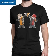 La mirada de los hombres en mi Dab Spark y 707 camiseta Mystic Messenger MM BG Otome juego ropa camiseta retro impreso camiseta