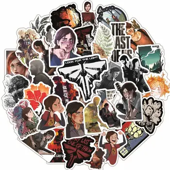 

50pcs The last of us Stickers paster Cartoon characters anime movie funny decals scrapbooking diy laptop waterproof decorations