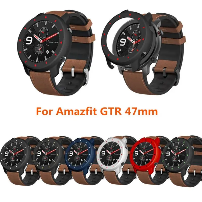 

PC Screen Protector Case For Huami Xiaom Amazfit GTR 47mm Replacement Watch Cover Shell Frame Smart Watch