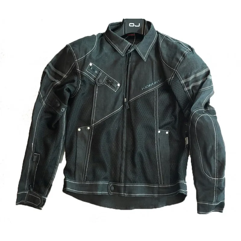 

The Fashion One Komine JK006 Denim Jackets Cowboy Clothes Drop Resistance Jacket With Protection