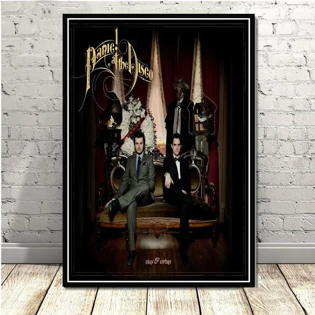 New Brendon Urie Panic at the Disco Pop Star Poster Wall Art Picture Posters and Prints Canvas Painting for Room Home Decor - Цвет: 11