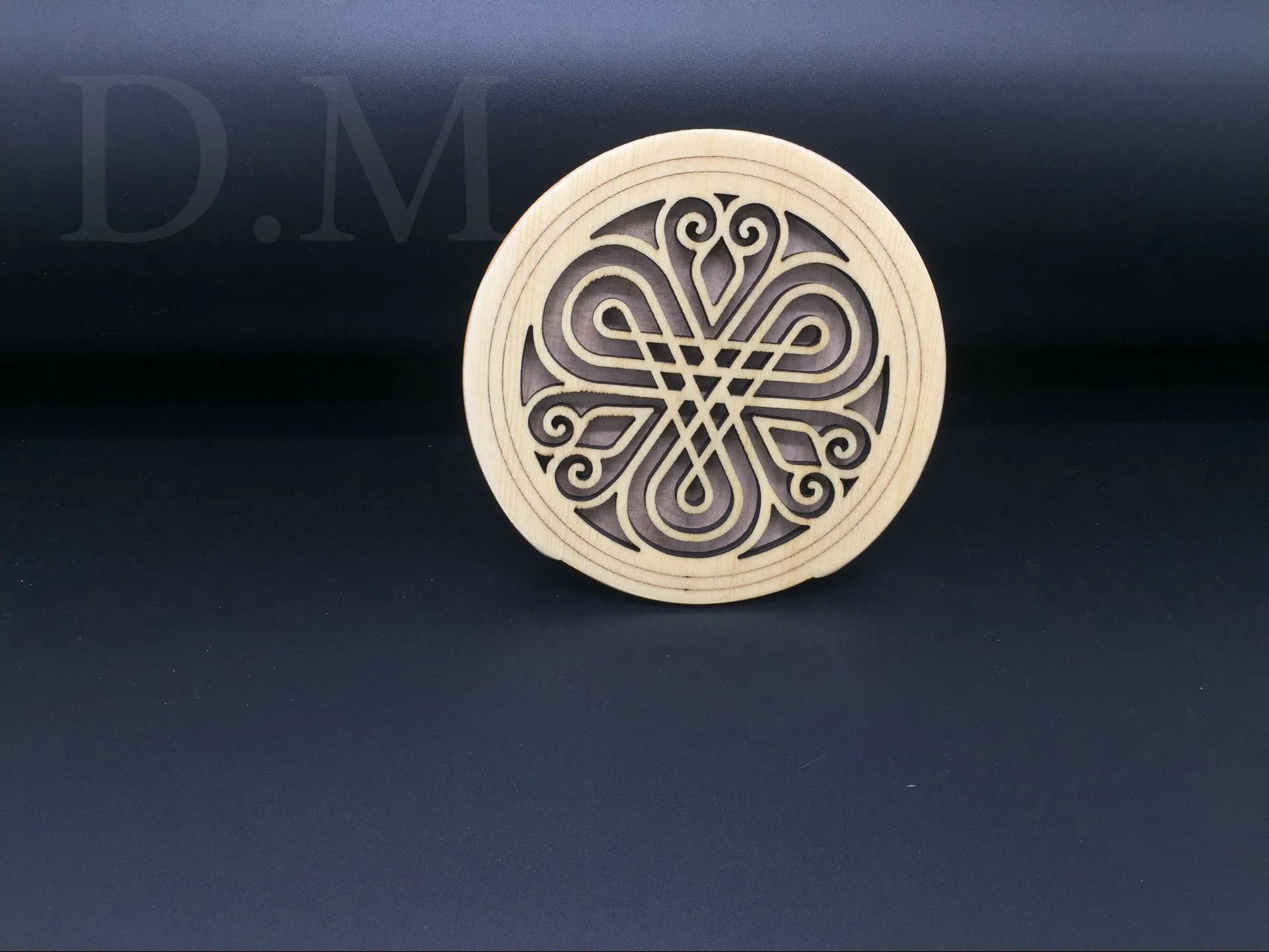 Top Grade Wood Sound Hole Circle Folk Music Electric Box Guitar Anti-Xiao Cover Mute Prevent Howling Solid Wood Sound Hole Cover