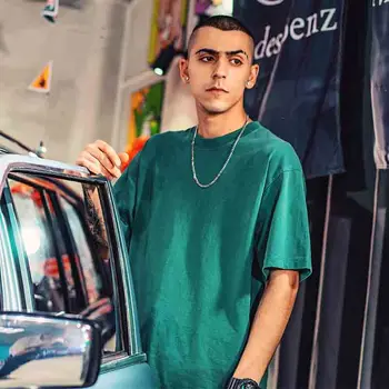 

2020 Europe and America Travis Scott T-shirt 260g heavy wash dyed old men's T-shirt