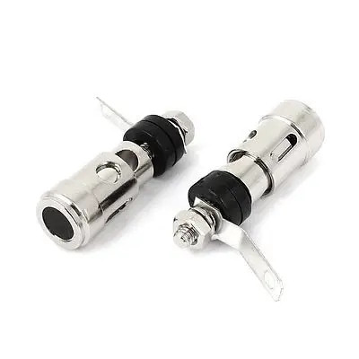 

2pcs Audio Speaker Terminal Spring Load Press Type Self-locking Binding Post