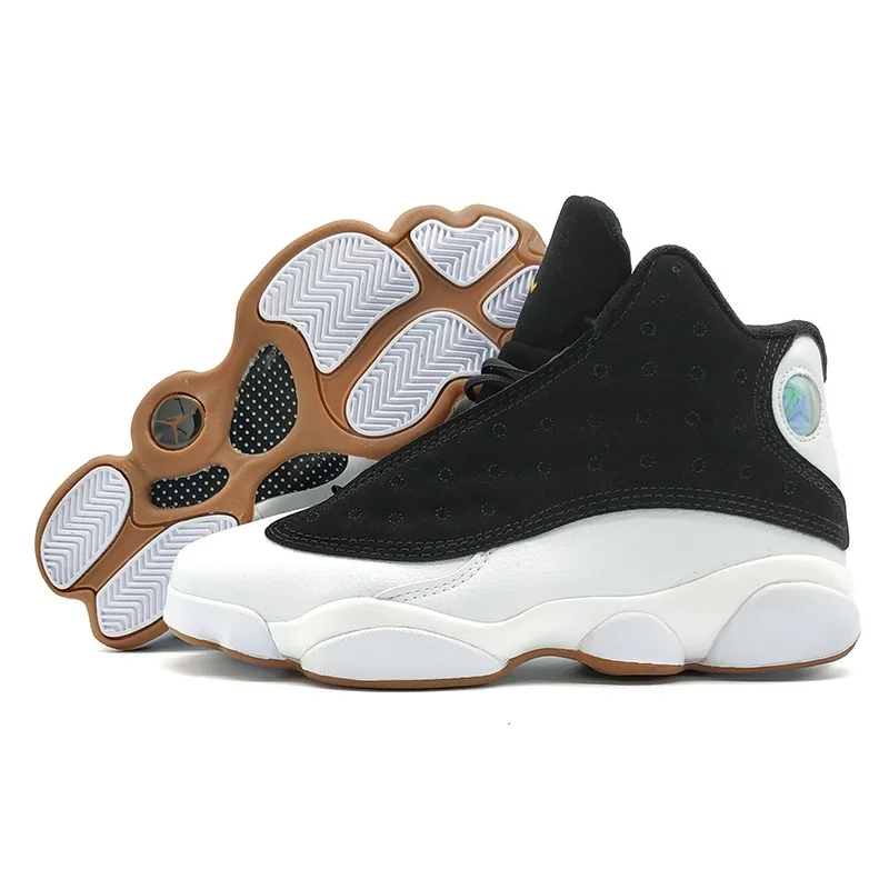 Jordan Ретро 13 Xiii мужские баскетбольные кроссовки Hyper Royal Altitude серые спортивные уличные спортивные кроссовки темно-синие кроссовки скидка распродажа - Цвет: GS