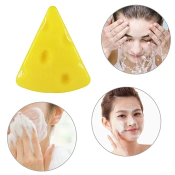 

Newest 100g Cheese Handmade Sea Salt Soap Face Body Cleaner Removal Pimple Acne Treatment Skin Care Whitening Soap