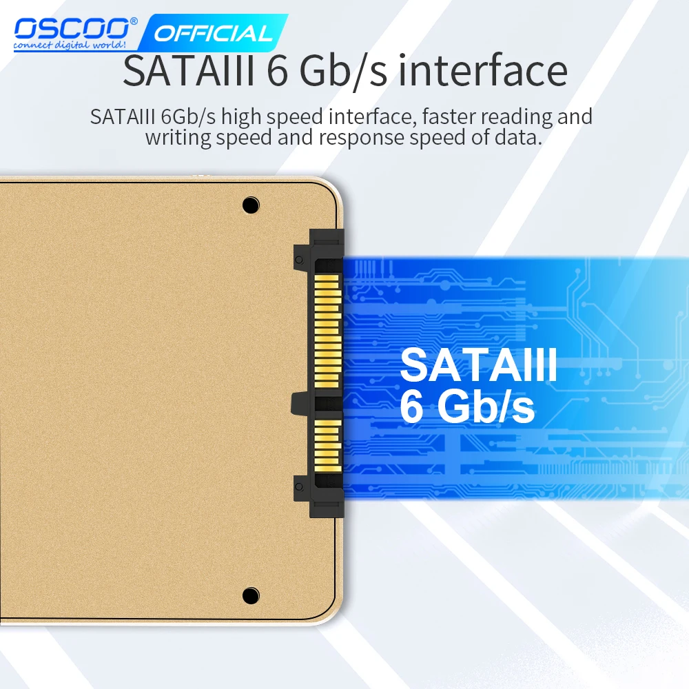 Oscoo Ssd Gold Hard Disk 2.5 Sata2/sata3 Ssd 512gb 480gb 960gb 360gb Internal Solid State Hard Drive With Mlc Nand Flash - State Drives - AliExpress