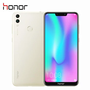 

Official Global ROM Honor 8C mobile phone Octa Core 6.26''Full Screen HD+ 1520x720P Snapdragon 632 Android 8.1 4000mAh 3 Slot