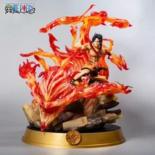 Portgas grande de una pieza, 39cm, D. Ace-figura de acción de PVC, juguete de Anime japonés, figuras en miniatura de coleccionismo, muñeca de juguete para regalos