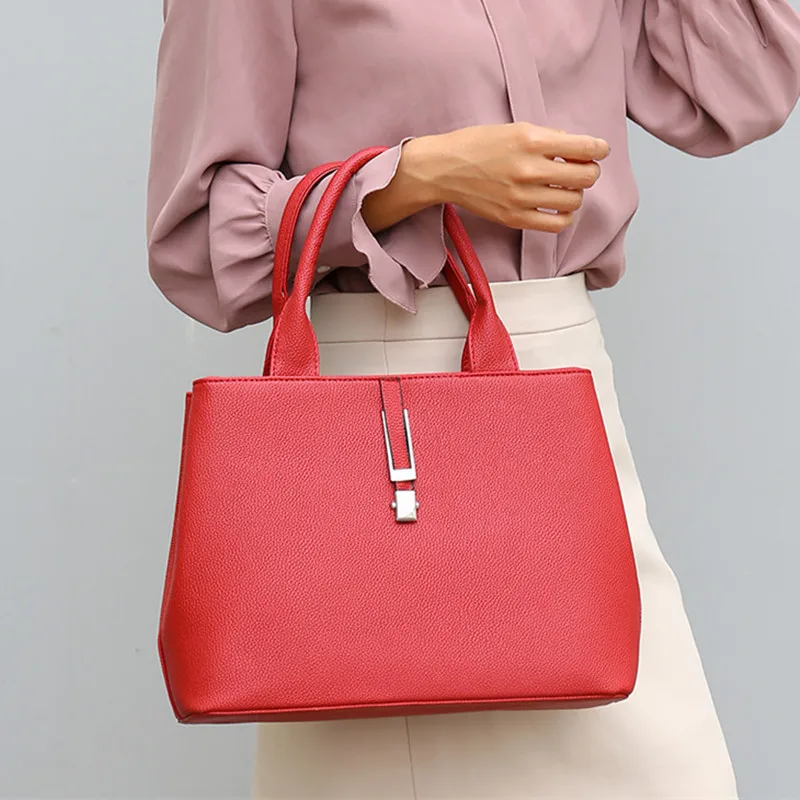 

Luxury Women Handbags Short Handle Bags Designer Casual Totes Soft Leather Female Shoulder Bag Ladies Cross Body Messenger Bags