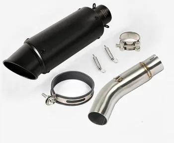 

Motorcycle modification parts for GSR750 stainless steel mid-section connection full section Scorpio exhaust pipe
