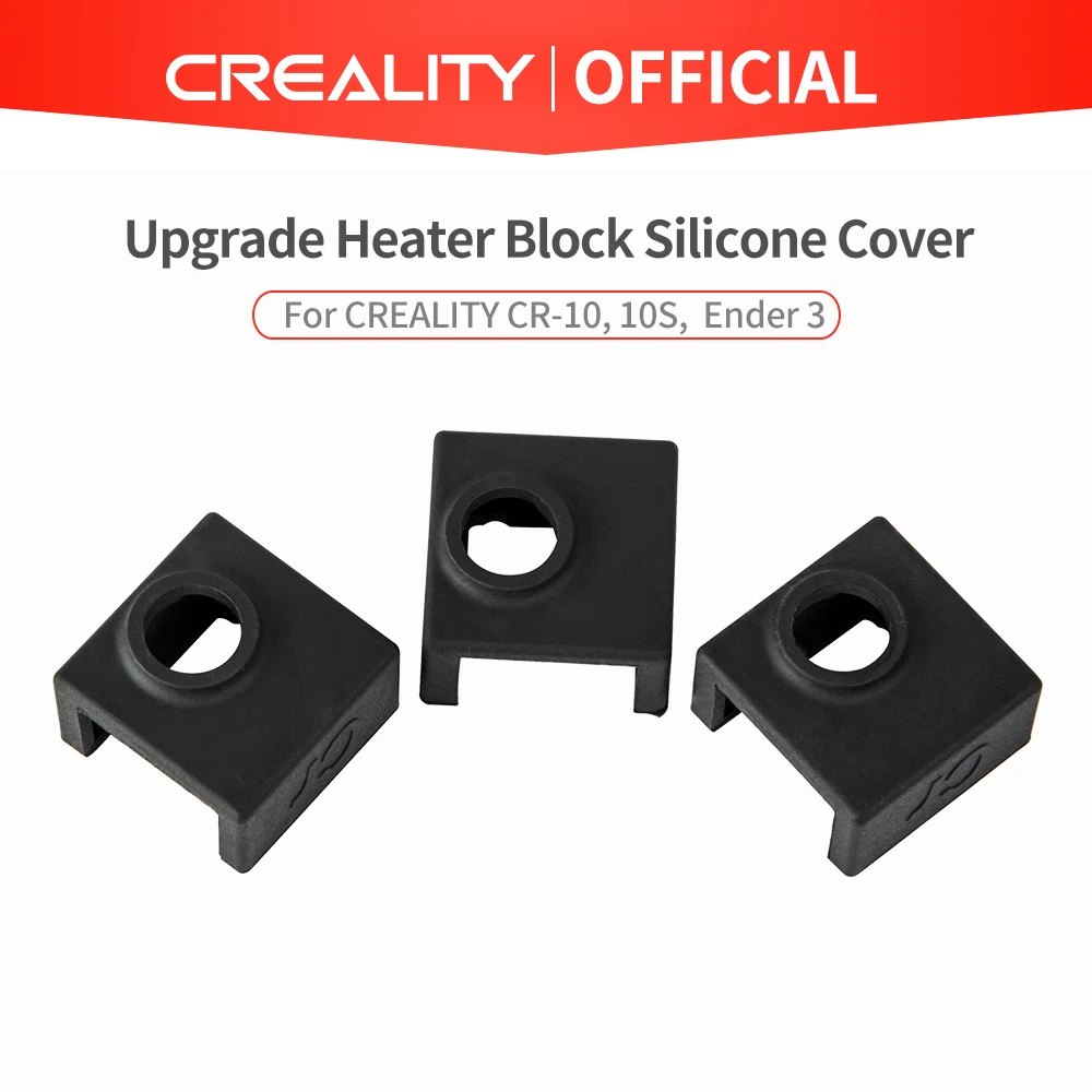 Силиконовый блок нагревателя Creality MK7/MK8/MK9 для CR 10 10S 10S4 10S5 Ender 3 CR20|Детали и