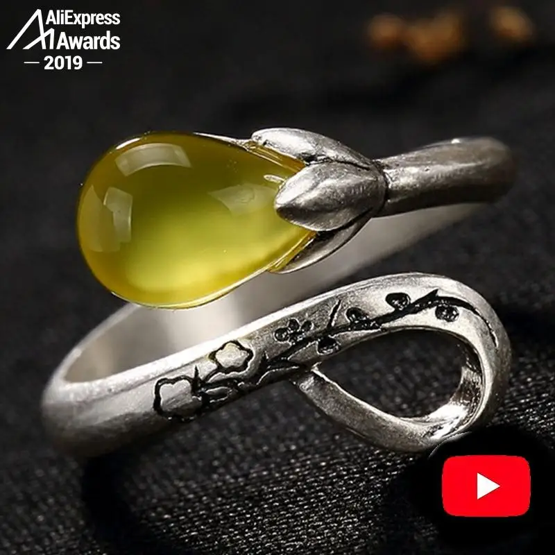 Кольцо из серебра 925 пробы с изысканным цветочным узором | Украшения и аксессуары