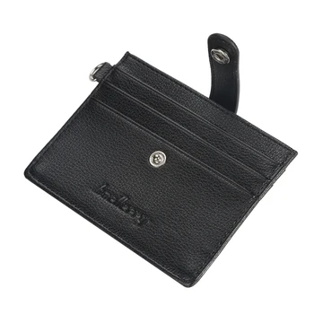 

Fashion Genuine Leather Bank Card Case Thin Mini Card Wallet Men Business ID Credit Card Holder Cards Pack Cash Pocket Cheap NEW