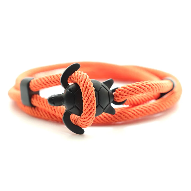 Red Rope Men bracelet Charms Handmade Marine Sea Turtle Braclet Wristband Jewelry For Men Women Viking Jewelry Homme bracelet jewelry leather bracelets