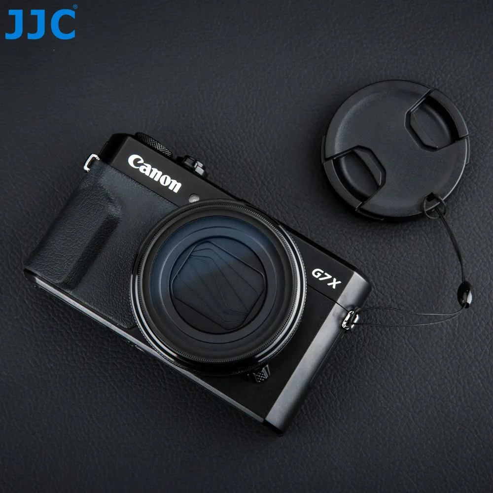 JJC RNG7XM2 Filter Adapter & 49mm Lens Cap Kit for Canon PowerShot G5X