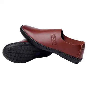 

Fashion Casual Split Leather Shoes Men Formal Shoes Black Brown Business Sneakers Classics Retro Formal Suit Suit Evening Shoes