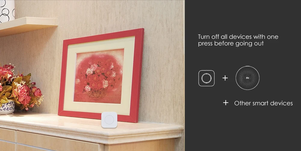 Умный беспроводной переключатель Xiao mi Aqara для mi Home App, пульт дистанционного управления, охранная сигнализация ZigBee, Wi-Fi подключение, 1 комплект, ключевые переключатели