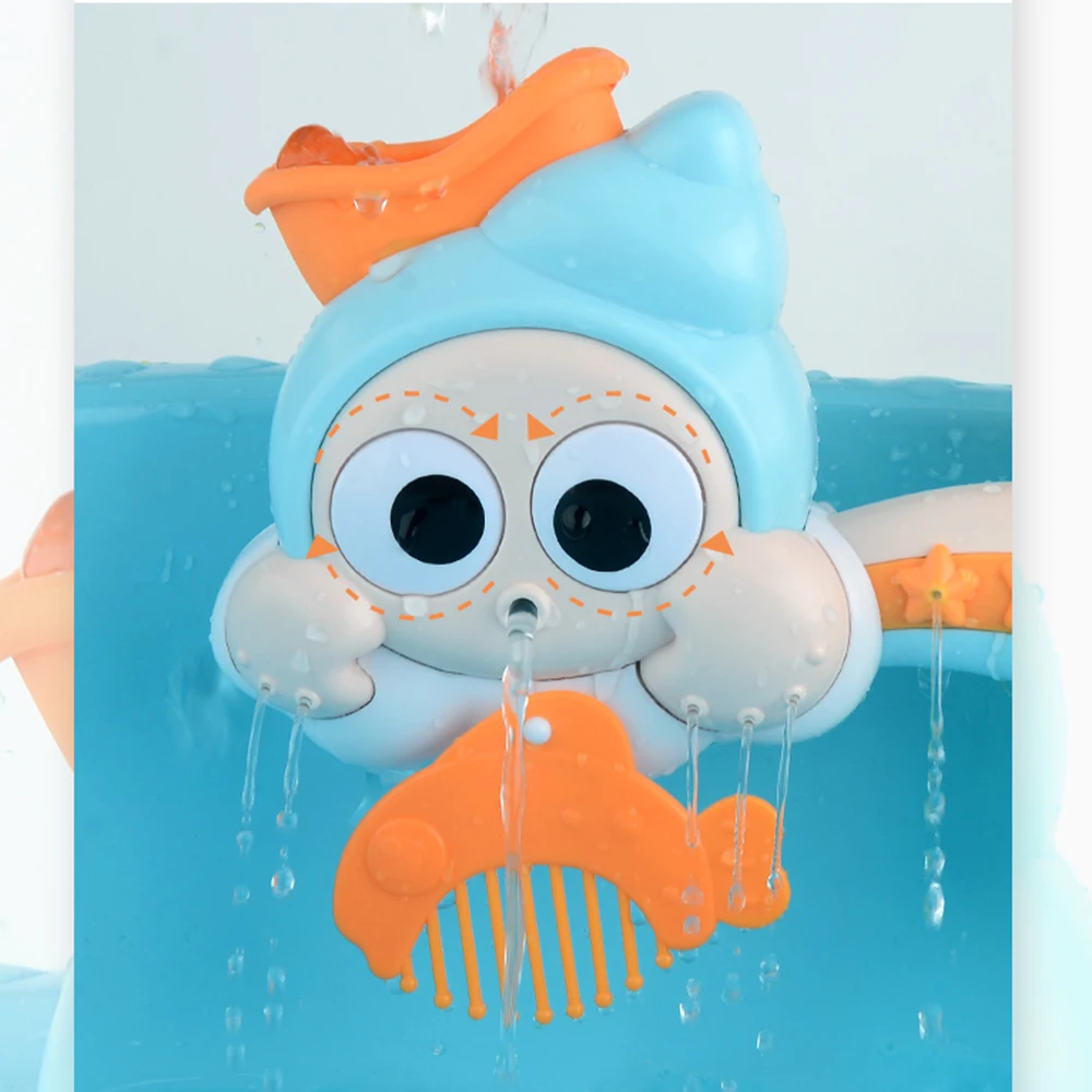 Мультфильм животных водяного игра игрушка водный банные халаты в виде животных для маленьких игрушки для ванной комнаты Душ детей игра вода пляж игрушки