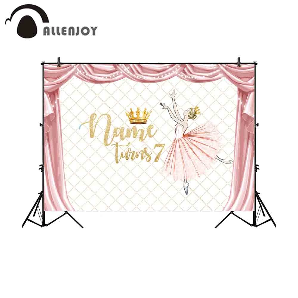 Allenjoy خلفية ستارة وردية فاتحة لتزيين حفلات استقبال المولود الجديد ورق حائط على شكل تاج الباليه وستائر ذهبية Party Backdrops Aliexpress Allenjoy خلفية ستارة وردية فاتحة لتزيين حفلات استقبال المولود الجديد ورق حائط على شكل تاج الباليه وستائر ذهبية Party Backdrops Aliexpress