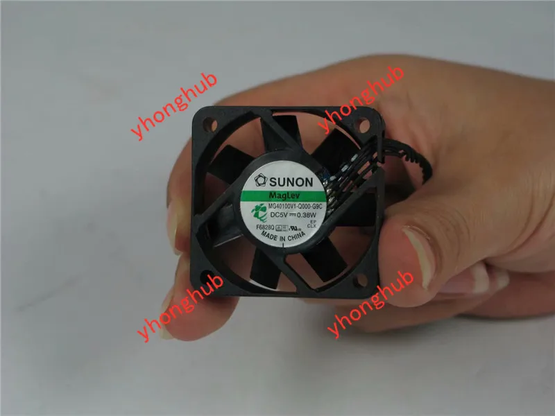 SUNON MG40100V1-Q000-G9C DC 5V 0,38 Вт 40x40x10 мм 4-провод Сервер вентилятор охлаждения