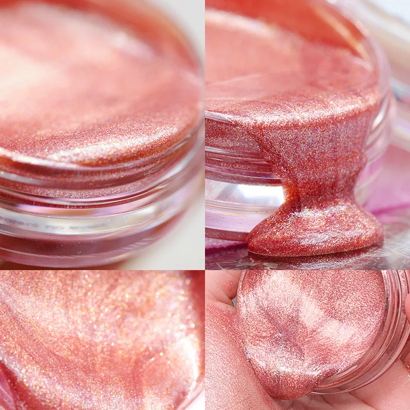 Glitter Liquid Eye Shadow Gel Jelly Korean Shimmer Monochrome Eyes Makeup Pigment Make Up Single Color Girls Eyeshadow TSLM2 |